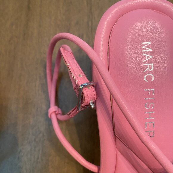 NWT Marc Fisher Pink Meggiane Heels - Picture 3 of 8
